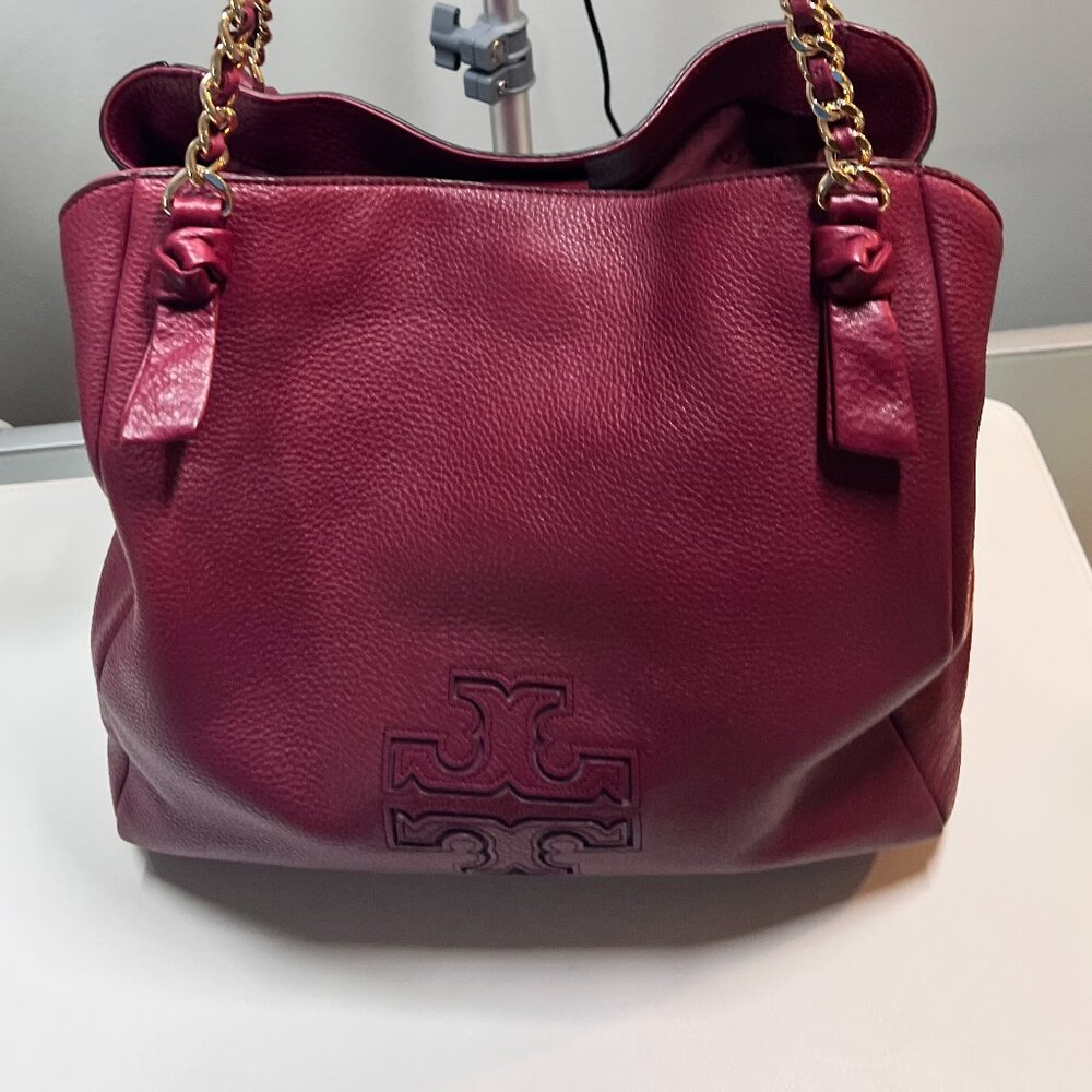 Tory Burch Harper Leather Shoulder Bag -